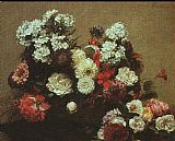 Still Life with Flowers 1881 by Henri Fantin-Latour